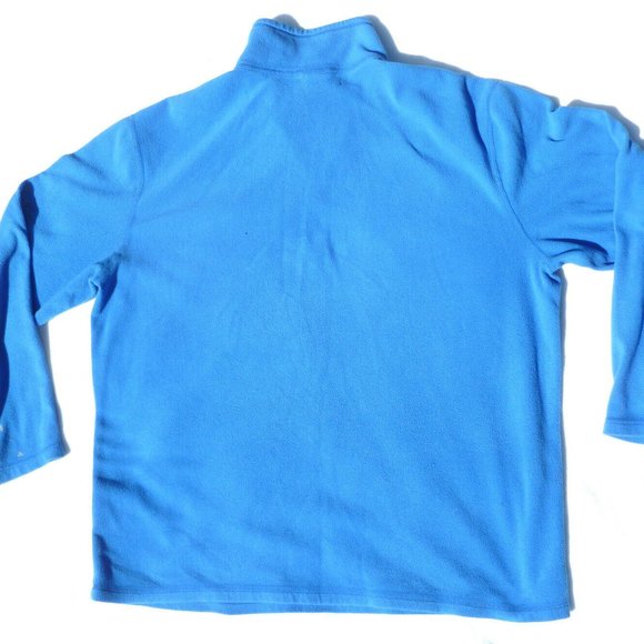 The North Face Blue Fleece Jacket Pullover Sweater XL / TG - Picture 5 of 5